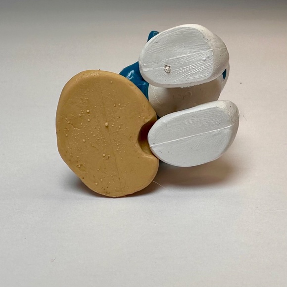 Vintage Smurf Figurine – Beggar Smurf with Sack – Bully W. Germany - Picture 5 of 8